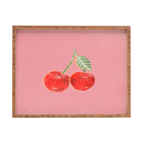 Alja Horvat Yummi Cherry Rectangular Tray