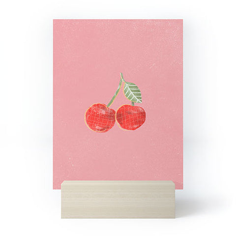 Alja Horvat Yummi Cherry Mini Art Print