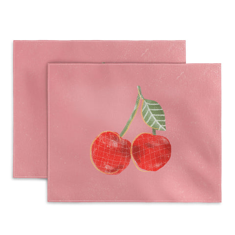 Alja Horvat Yummi Cherry Placemat