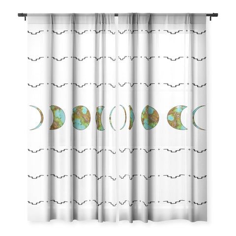 Allie Falcon Aztec Moon Sheer Non Repeat