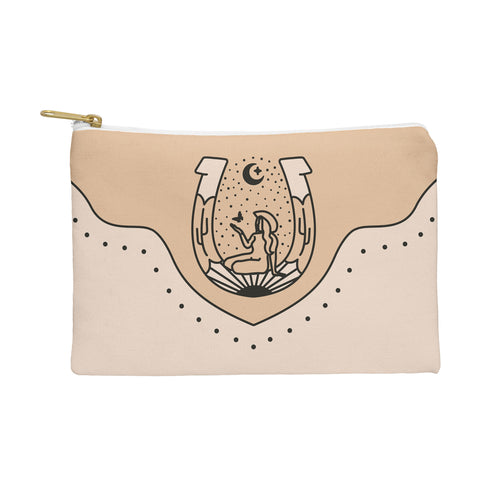 Allie Falcon Good Fortune Gal Neutral Pouch