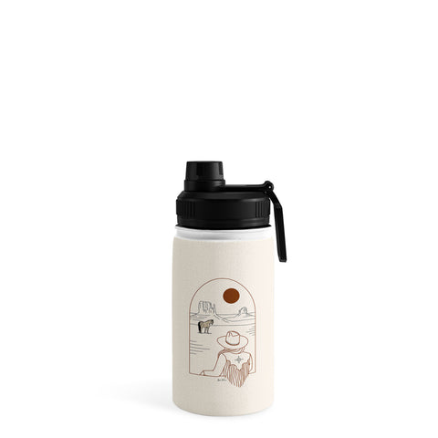 Allie Falcon Lost Pony Rustic Water Bottle