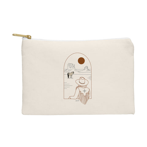 Allie Falcon Lost Pony Rustic Pouch