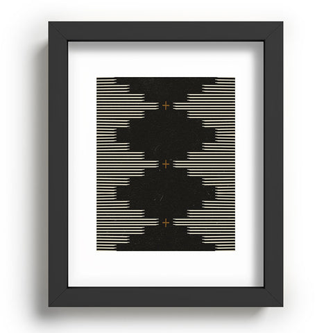 Allie Falcon Southwestern Minimalist Black Recessed Framing Rectangle