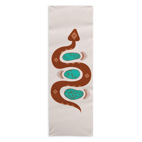 Allie Falcon Southwestern Slither Yoga Towel