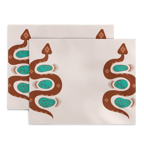 Allie Falcon Southwestern Slither Placemat