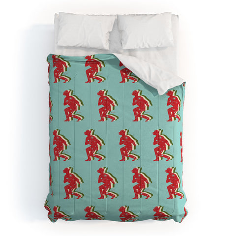 Allie Falcon Space Cowboy Holiday Edition Comforter