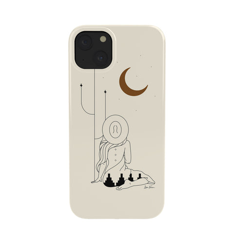 Allie Falcon Talking to the Moon Rustic Phone Case