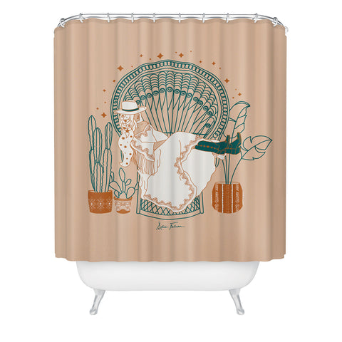 Allie Falcon Texas Bohemia Shower Curtain