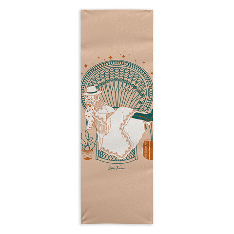 Allie Falcon Texas Bohemia Yoga Towel