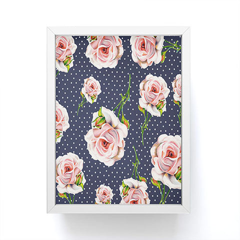 Allyson Johnson 1940s style Framed Mini Art Print