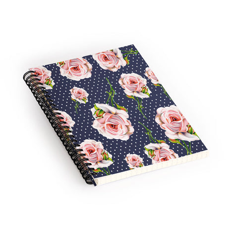 Allyson Johnson 1940s style Spiral Notebook