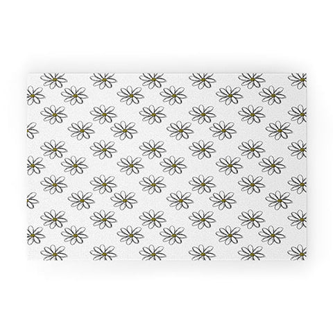 Allyson Johnson 70s daises Welcome Mat