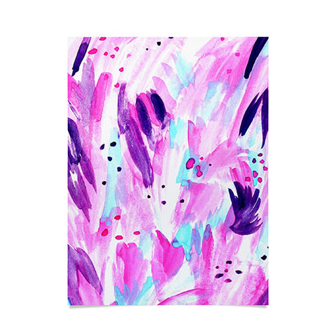 Allyson Johnson 80s glam Poster