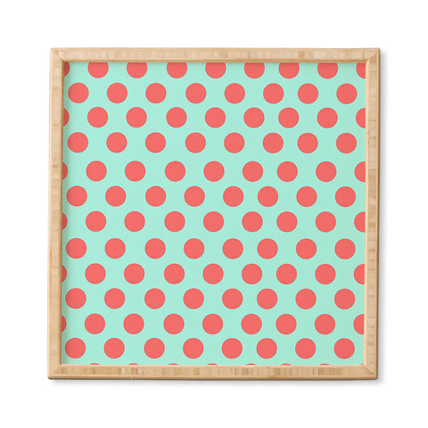 Allyson Johnson Adorable Dots Framed Wall Art