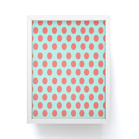 Allyson Johnson Adorable Dots Framed Mini Art Print