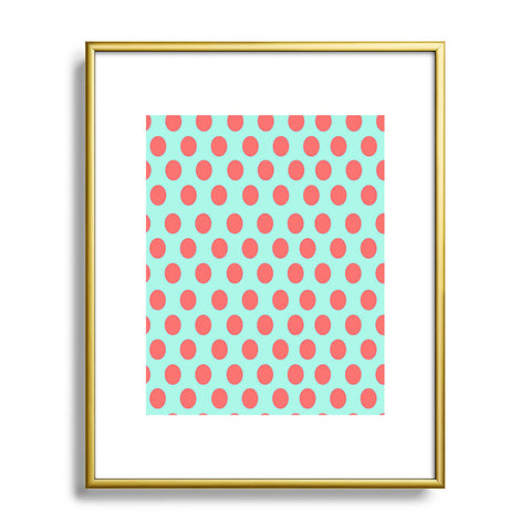 Allyson Johnson Adorable Dots Metal Framed Art Print