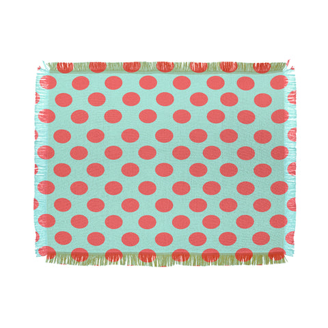 Allyson Johnson Adorable Dots Throw Blanket