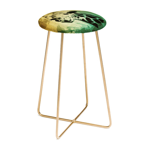 Allyson Johnson African Giraffe Counter Stool