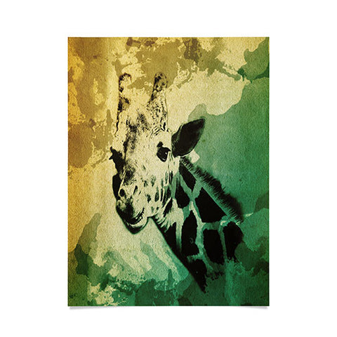 Allyson Johnson African Giraffe Poster