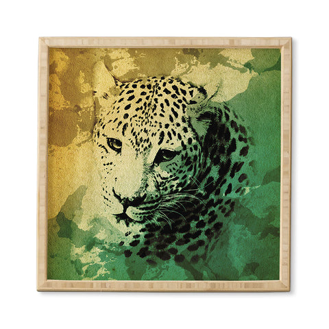 Allyson Johnson African Leopard Framed Wall Art