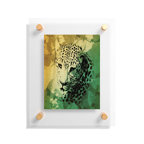 Allyson Johnson African Leopard Floating Acrylic Print