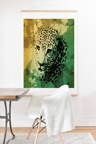 Allyson Johnson African Leopard Art Print And Hanger