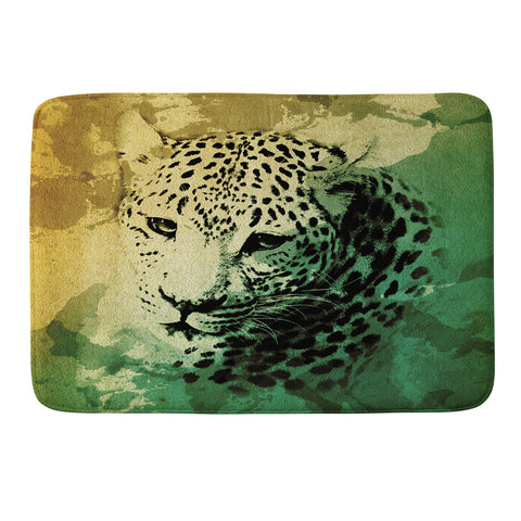 Allyson Johnson African Leopard Memory Foam Bath Mat
