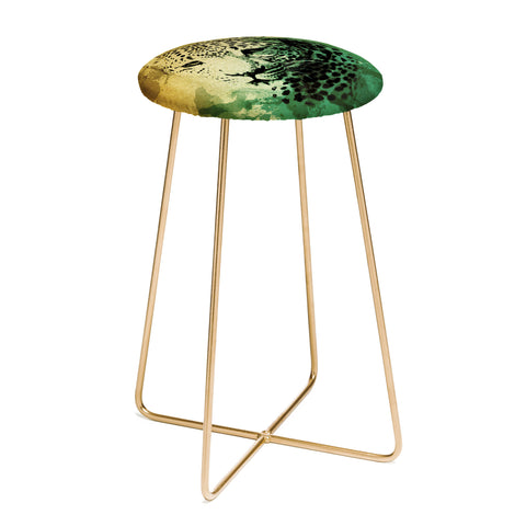 Allyson Johnson African Leopard Counter Stool