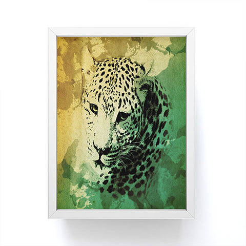 Allyson Johnson African Leopard Framed Mini Art Print
