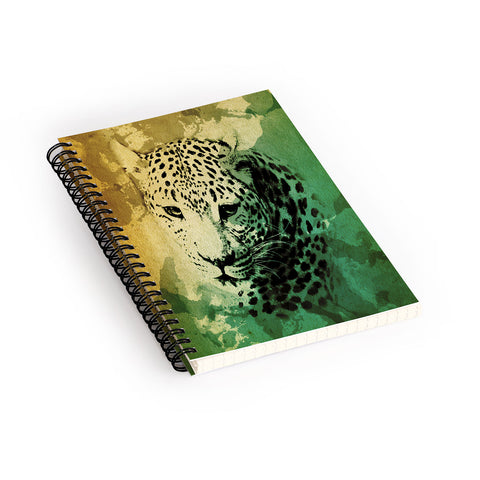 Allyson Johnson African Leopard Spiral Notebook