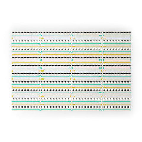 Allyson Johnson Arrow Pattern Welcome Mat