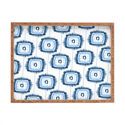 Allyson Johnson Authentic Blues Rectangular Tray