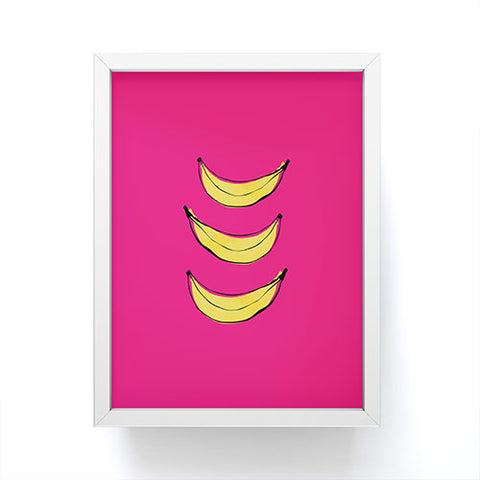 Allyson Johnson Banana Framed Mini Art Print