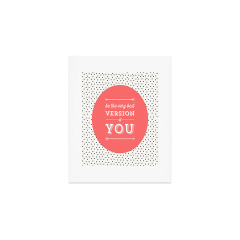 Allyson Johnson Be The Best Version Of You Art Print