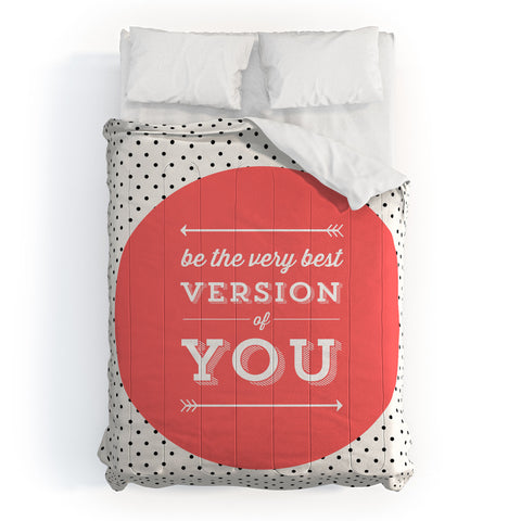 Allyson Johnson Be The Best Version Of You Comforter