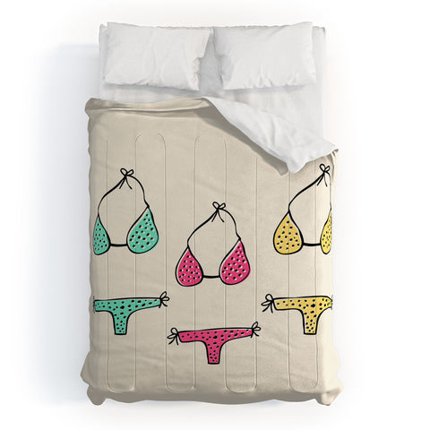 Allyson Johnson Bikini Comforter