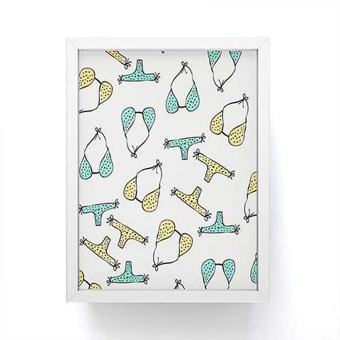 Allyson Johnson Bikini Party Framed Mini Art Print