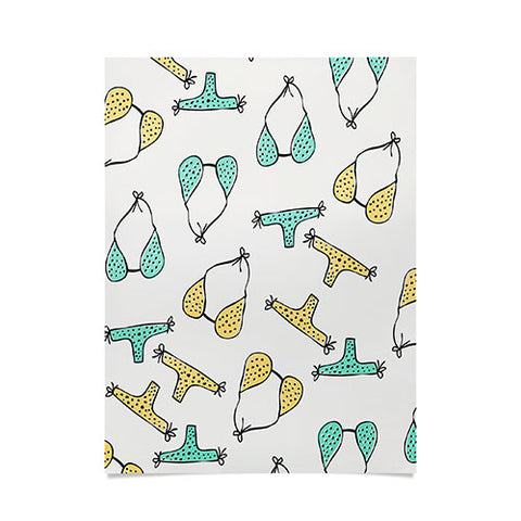 Allyson Johnson Bikini Party Poster