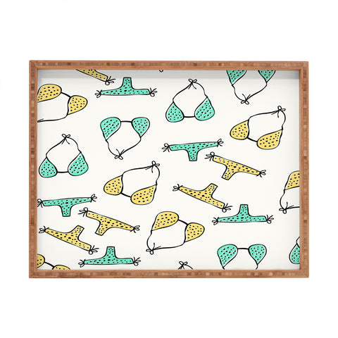 Allyson Johnson Bikini Party Rectangular Tray