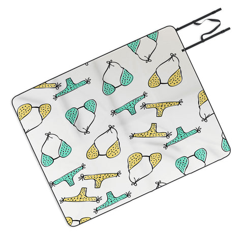 Allyson Johnson Bikini Party Picnic Blanket