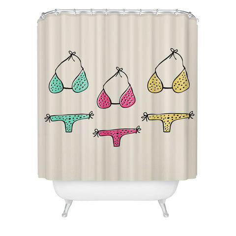 Allyson Johnson Bikini Shower Curtain