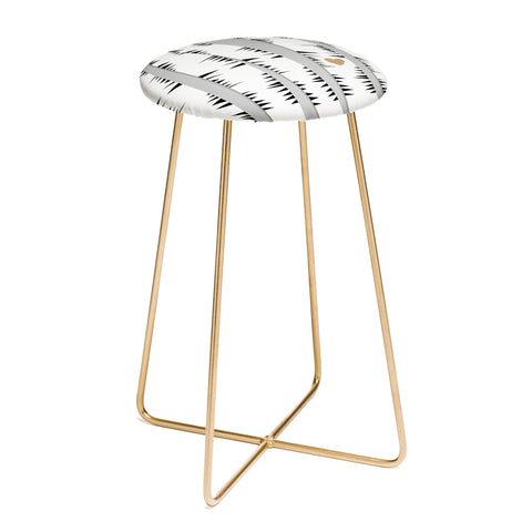 Allyson Johnson Birch Trees Counter Stool