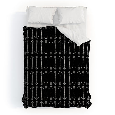 Allyson Johnson Black Arrows Comforter