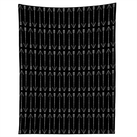 Allyson Johnson Black Arrows Tapestry