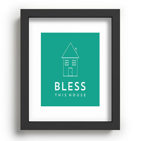 Allyson Johnson Bless This House Recessed Framing Rectangle