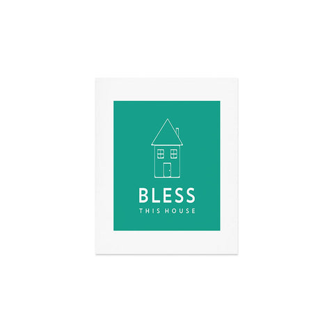 Allyson Johnson Bless This House Art Print