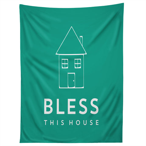 Allyson Johnson Bless This House Tapestry