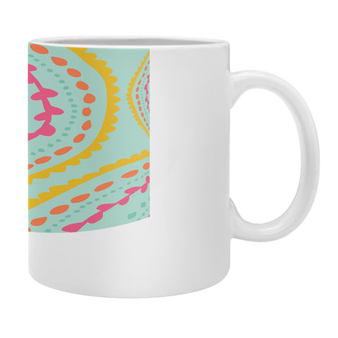 Allyson Johnson Blue Medallion Coffee Mug