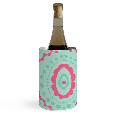Allyson Johnson Blue Medallion Wine Chiller